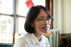 行政院中部聯合服務中心副執行長吳音寧，空降台肥董座引發外界不滿聲浪。（圖／翻攝自吳音寧臉書）