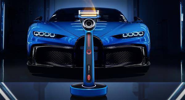 連刮鬍子都要給你豪奢體驗，Bugatti和吉利異業合作準備推出Bugatti刮鬍刀。(圖片來源/ Bugatti)