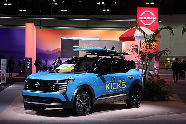 《2024 LA Auto Show現場直擊》全面放大的第二代Nissan Kicks