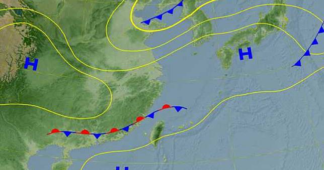 鋒面對流旺盛「正靠近台灣中」！　大雷雨位置曝光