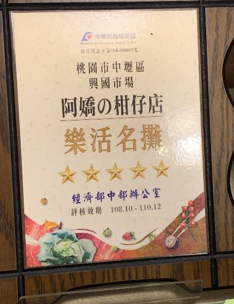 ▲「興國市場」是獲得經濟部頒發優良市集星認證的傳統市場(¬ (圖/阿嬌柑仔店)