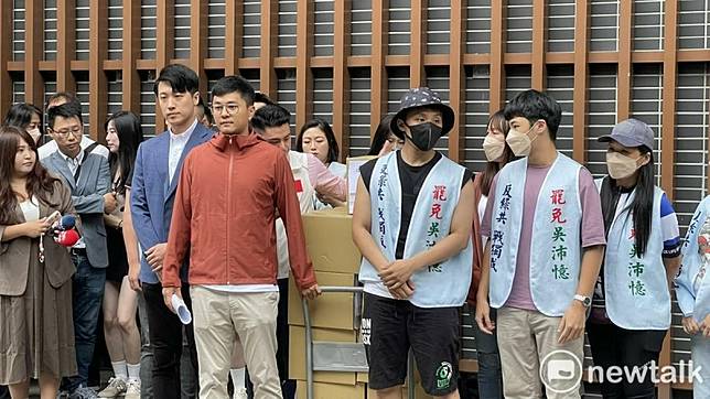 罷免民進黨立委吳沛憶領銜人李孝亮7日宣告連署失敗。 圖：高逸帆／攝（資料照片）