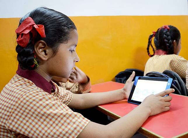 Almost 90% of edtech firms target their products and services to students in Indonesia. Photo courtesy: ConveGenius