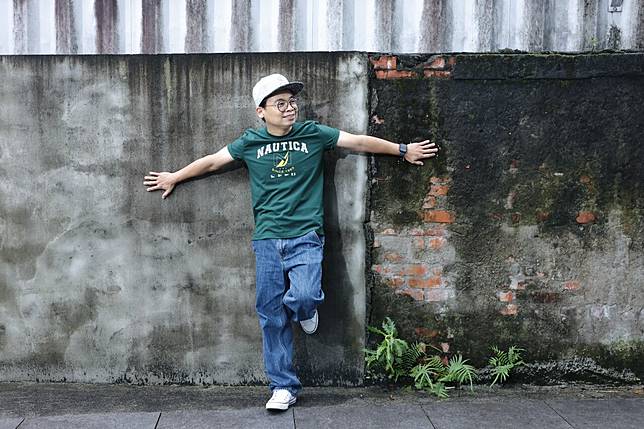 阿松表示「松包子」沒虧本，但仍需努力經營。記者王聰賢／攝影
