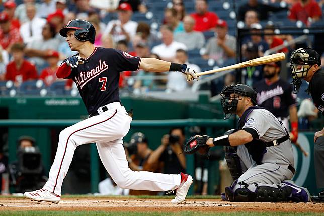 Trea Turner。（達志影像）