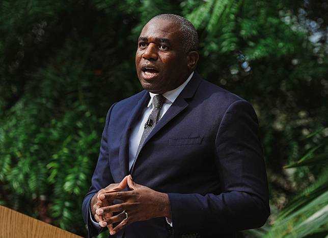 英國外交大臣拉米(David Lammy)。(圖@DavidLammy)