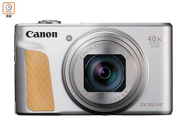 Canon PowerShot SX740 HS配備40倍光學變焦鏡頭，提供24~960mm焦距變焦。（互聯網）