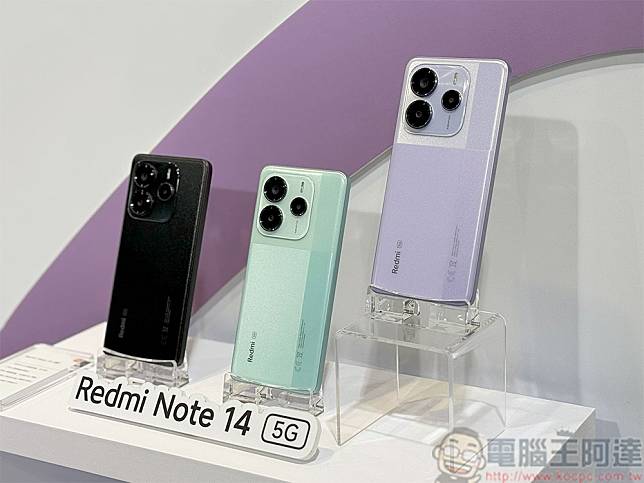 Redmi Note 14 系列四款、Redmi Buds 6 兩款耳機、Redmi Watch 5、兩款行動電源與 Xaiomi 路由器 BE3600 登台 - 電腦王阿達