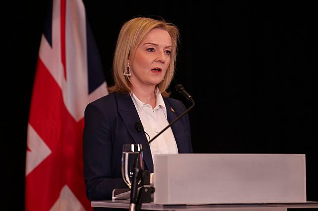 英國首相特拉斯（Liz Truss）。   圖：取自GOV.UK（資料照）