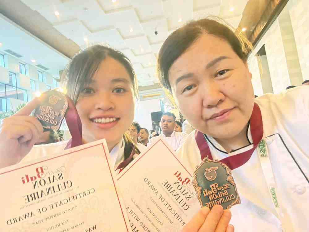 International Stage Shines! Hsuan Chuang University Culinary Arts Students and Teachers Win 2026 Bali FHTB Double Bronze Award