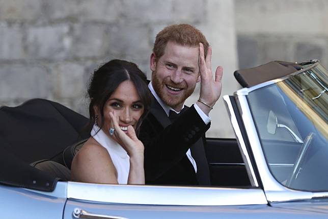 Meghan Markle and Prince Harry leave Windsor Castle after their wedding in May 2018. Less than two years later, Markle’s rejection of royal life has been emphatic. Photo: AP