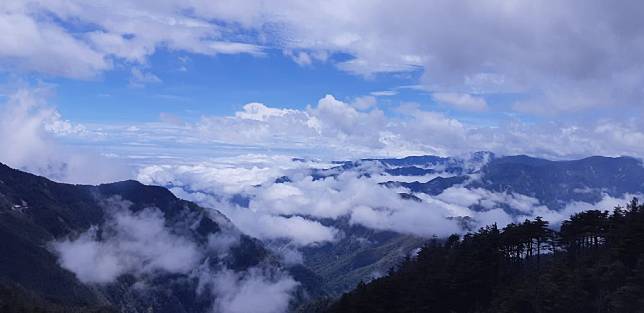 大關山雲海美景。（中華旅行社提供）