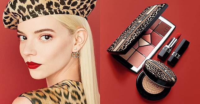 2023 Dior老花新對手！「豹紋限量彩妝系列」性感登台，10色玫瑰眼影盤首度曝光