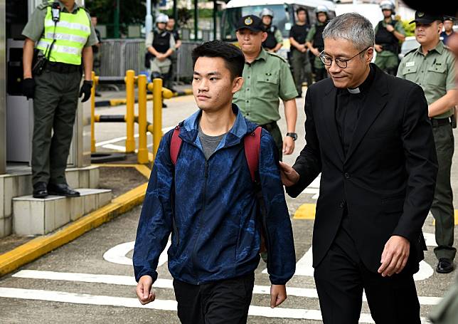 陳同佳今在香港刑滿出獄。
