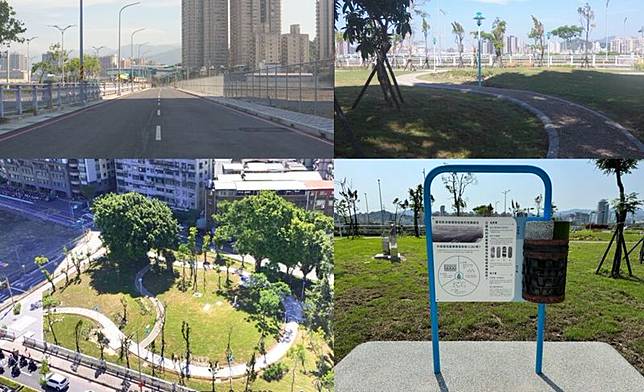 中和秀朗橋北側地下滯洪池為新北市第一個以低衝擊開發方式規劃的區段徵收示範案。圖／新北市府提供