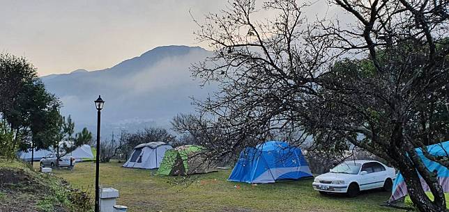 現在露營場多結合自然、山林，但多為不合法，難有保障。（示意圖／李英婷攝）
