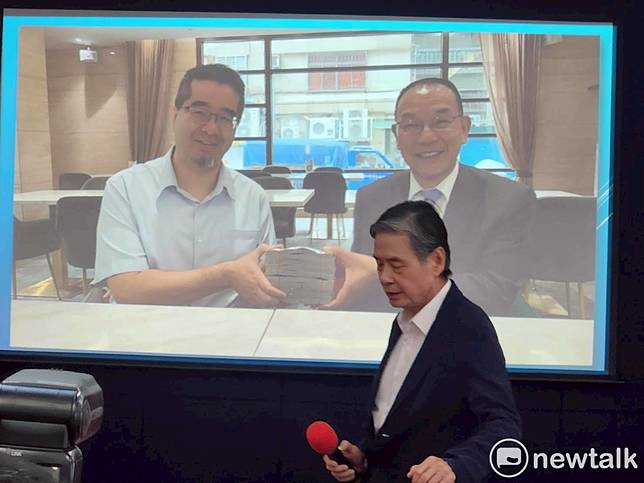 國安會前秘書長金溥聰指控馬英九基金會前執行長蕭旭岑涉嫌收受台商不明捐款。   圖：黃建豪/攝