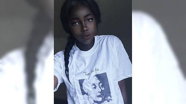 16歲美少女被封為「非洲版劉亦菲」。合成圖／TVBS、蘿拉Instagram