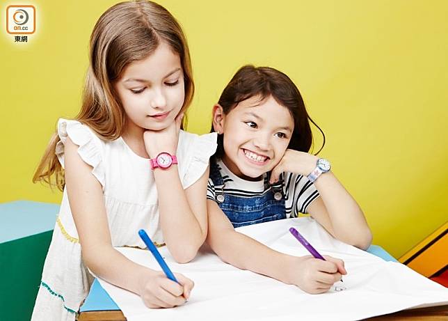 Swatch旗下品牌Flik Flak Going to School系列手錶，外觀出眾又實用，陪伴小朋友愉快上學。（互聯網）  