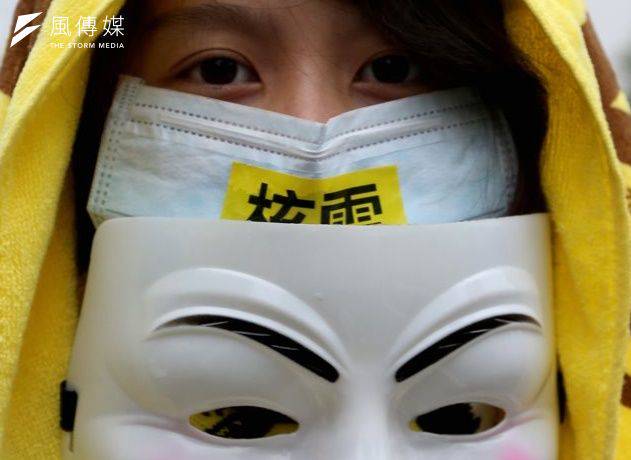 308反核遊行。（吳逸驊攝）