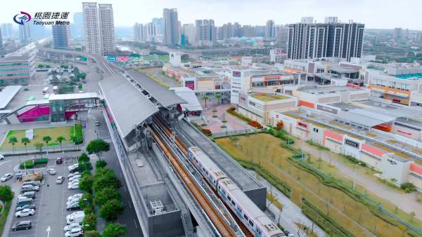 （Photo by 桃園大眾捷運 Taoyuan Metro官方FB）