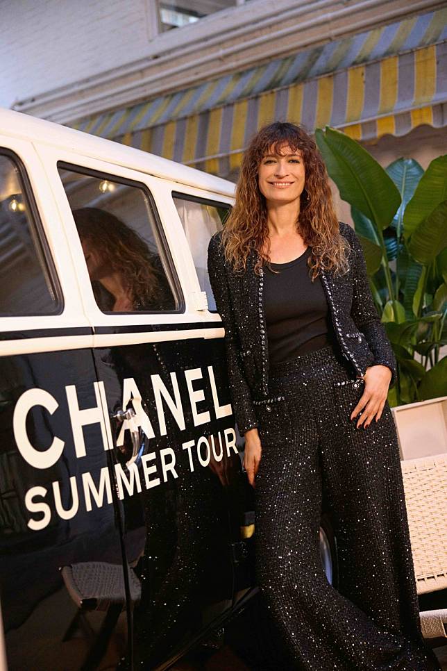 Caroline de Maigret, model, writer, music producer and curator of Chanel Summer Tour (Photo: courtesy of Chanel)