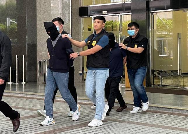 兩名涉案男子被捕。