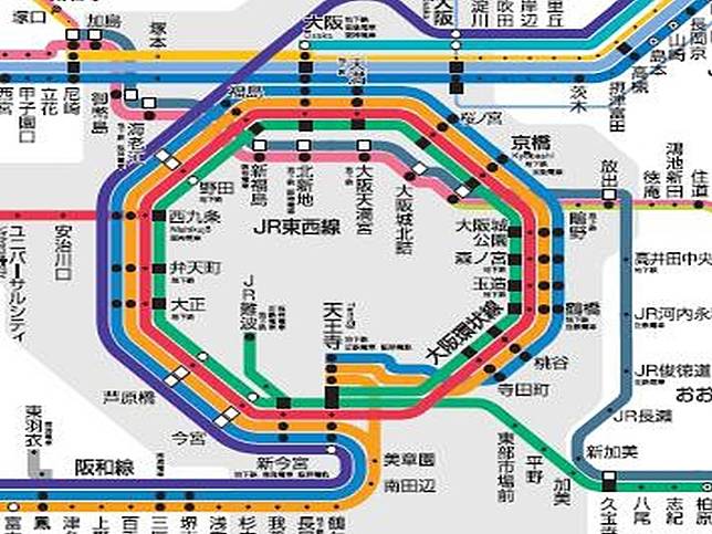 日本人公認最迷宮車站：大阪梅田站