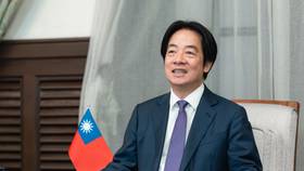 總統賴清德今(4)日接受 《紐約時報》舉辦之「DealBook Summit」視訊專訪。總統府提供