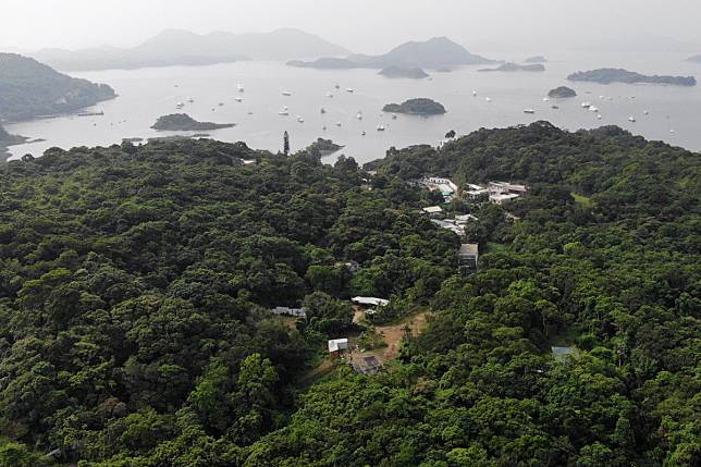 Aerial drone shot of Long Keng Village in Sai Kung. An industry veteran is proposing that the government set aside 1 per cent of its green cover to build affordable public housing. Photo: Roy Issa