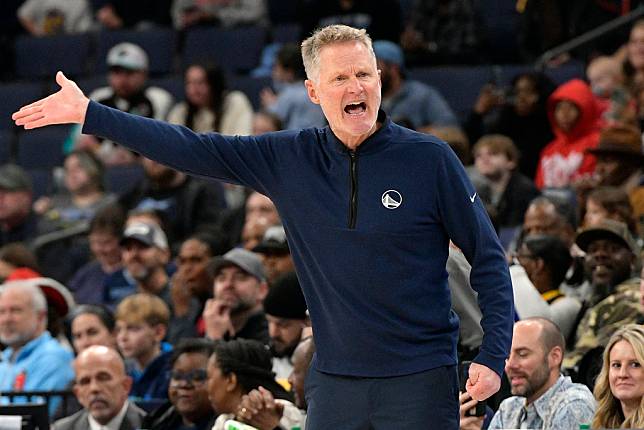 Steve Kerr(圖片來源 LINE TODAY：AP/達志影像）