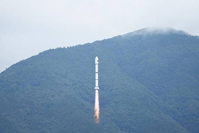 A Long March-2C carrier rocket carrying the satellites of the Yaogan-43 03 group blasts off from the Xichang Satellite Launch Center in southwest China's Sichuan Province, Oct. 23, 2024. (Photo by Li Zhiyong/Xinhua)