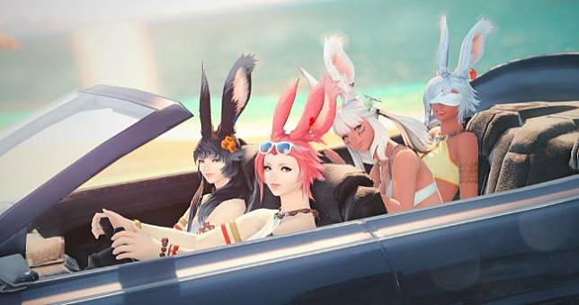 《FF14》復刻《FF15》連動活動，四人坐騎雷格里亞大發生🚗