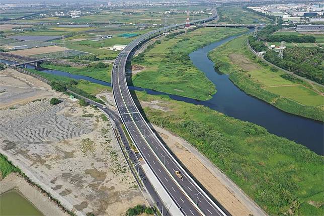 台南北外環快速道路。圖／台南市政府提供