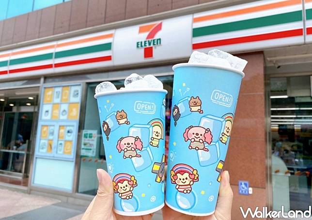 7-ELEVEN OPEN!冰塊杯 / WalkerLand窩客島整理提供 未經許可，不得轉載