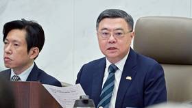 行政院長卓榮泰主持行政院會。行政院提供