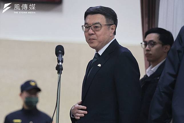 行政院長卓榮泰（見圖）今（17）日與桃園市長張善政會面，針對中央與地方財政及建設相關議題進行意見交換。（資料照，柯承惠攝）