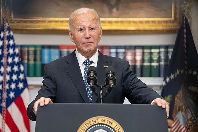 美國總統拜登(Joe Biden)表示，俄軍攻擊烏克蘭能源設施突顯援助急迫性。(圖:@POTUS/檔案照)