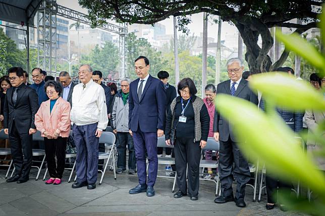 國民黨舉行「希望記取，弭平傷痛」活動。 圖：國民黨文傳會/提供