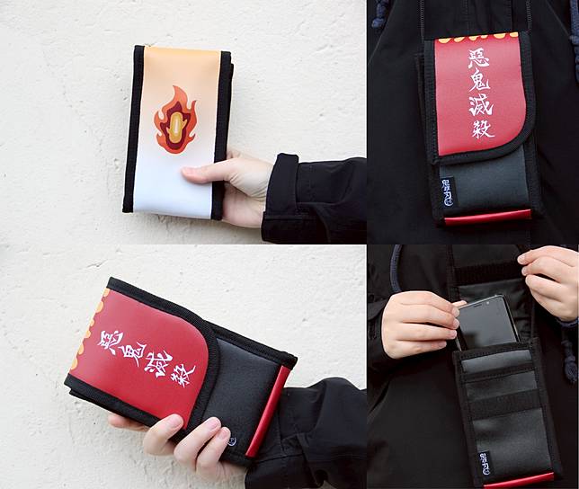 鬼滅之刃炎柱手機側背包（圖片提供/福福好創意有限公司）