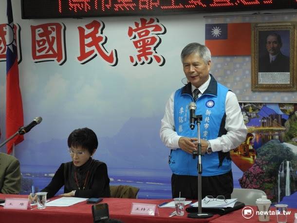  國民黨新北市黨部主委李銘藤在黨主席選後，悄悄開出第1槍，日前已向洪秀柱請辭主委   圖：王峻昌／攝 