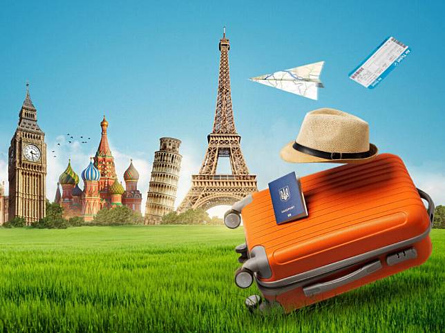 旅遊行程規劃app推薦_行李箱和世界景點