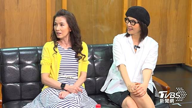 葉全真、張玉嬿首度同框。（圖／TVBS）