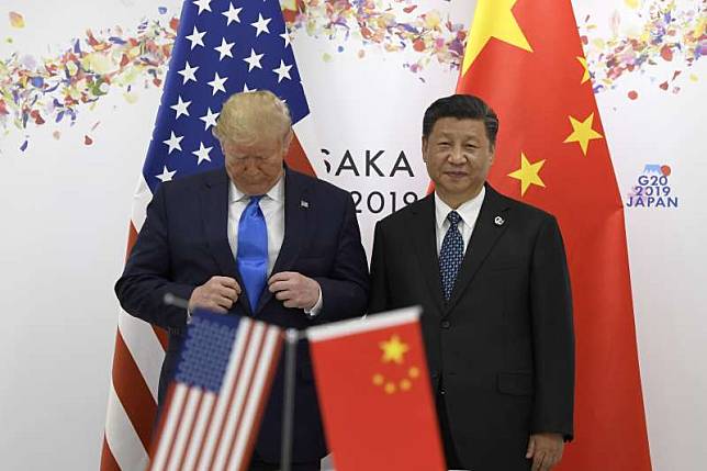 中美貿易戰：美國總統川普與中國國家主席習近平舉行G20大阪川習會（AP） 