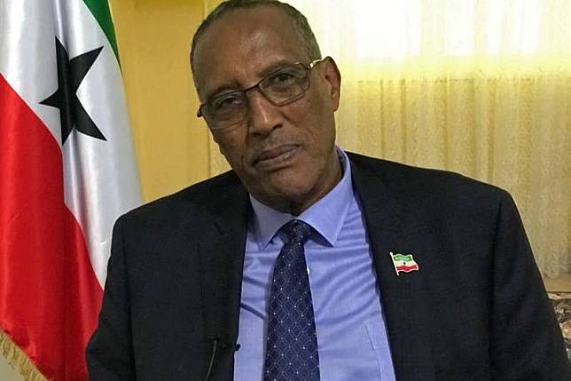 索馬利蘭總統阿布迪（資料照，AP）