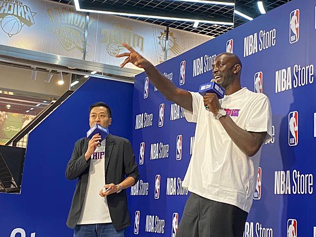 NBA Store台北東區大復活 「狼王」談心目中最佳5人有自己