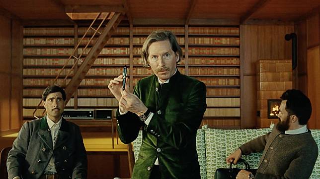 A still of Montblanc Meisterstück's 100th Anniversary campaign film starring, directed and written by Wes Anderson (Photo: Montblanc)