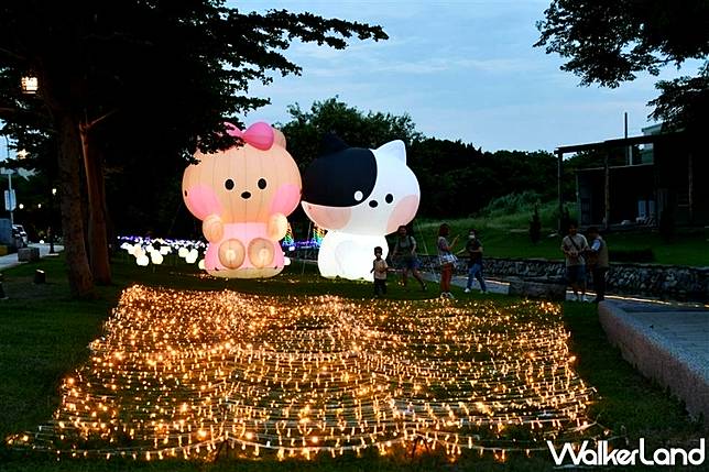 鹿港光影藝術節點燈！LINE FRIENDS minini首度戶外展出，粉絲不能錯過。