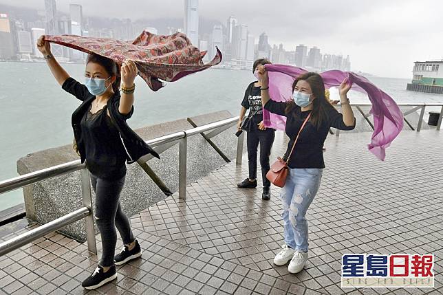 潛在的熱帶氣旋預料會橫過廣東沿岸海域，但其路徑及發展存在變數。資料圖片