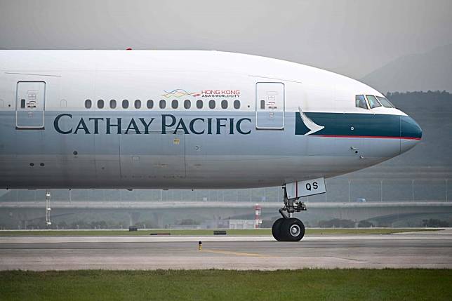 Cathay Pacific’s announcement comes during a difficult week for the airline. Photo: AFP